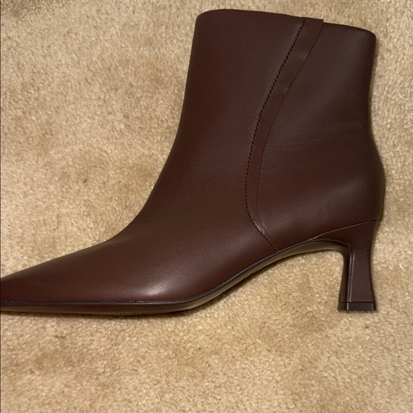 NIB Naturalizer Deesha Chocolate Brown Ankle Booties size 9.5 - Picture 9 of 13